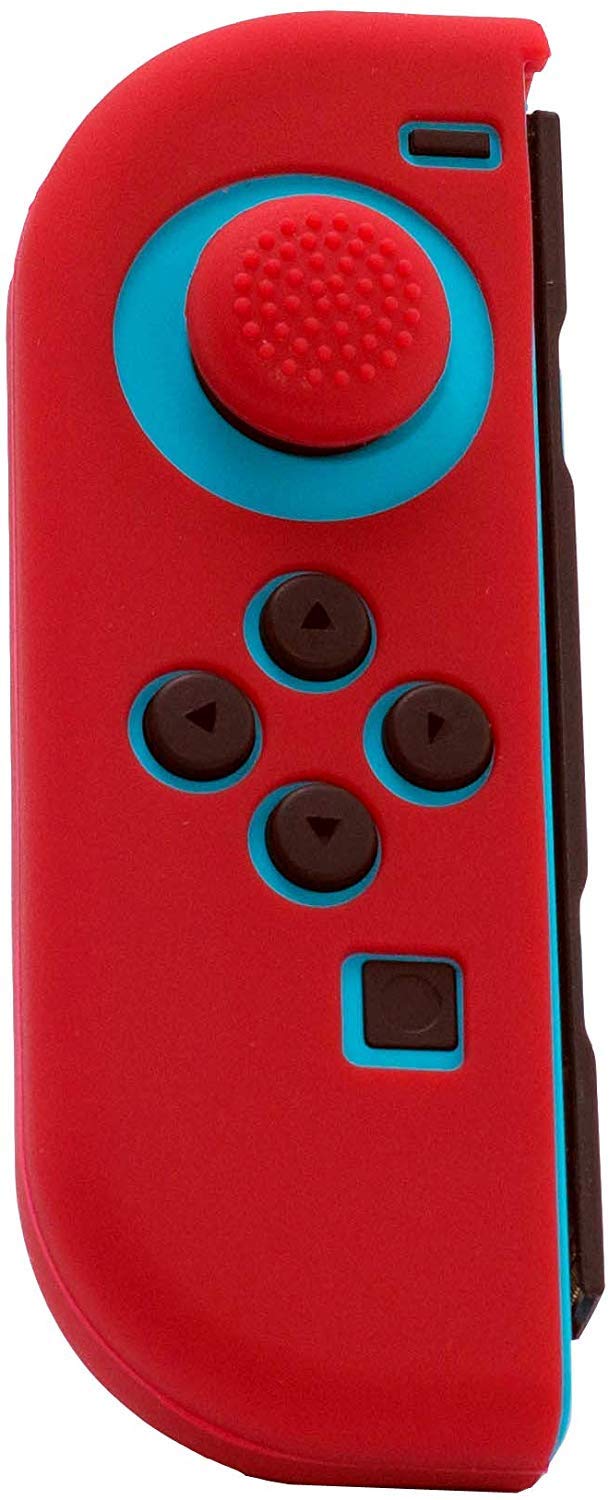 Funda Fr·Tec Protectora Silicona + Grip Rojo - Joy-Con izquierdo Funda Fr·Tec Protectora Silicona + Grip Rojo - Joy-Con izquierdo